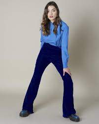 Silvian Heach velour Trouser Baroc Boutique