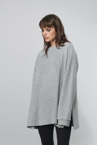 Oversized sweatshirt BarocBoutique ONE SIZE / GREY