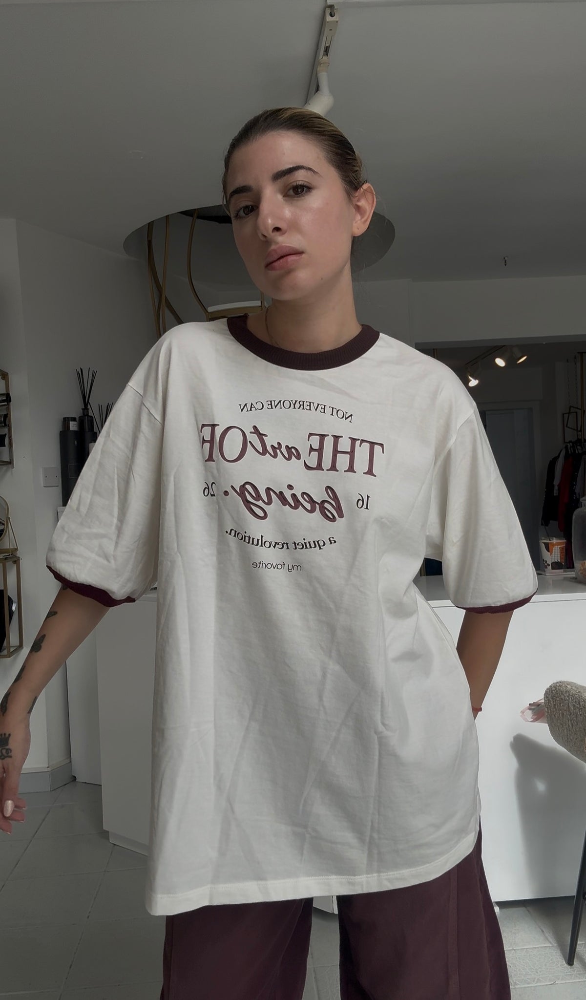 Oversized boxy t-shirt