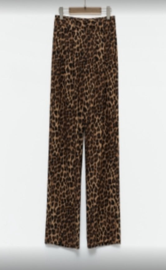 Leopard trouser