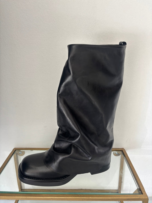 Leather 3/4 boots