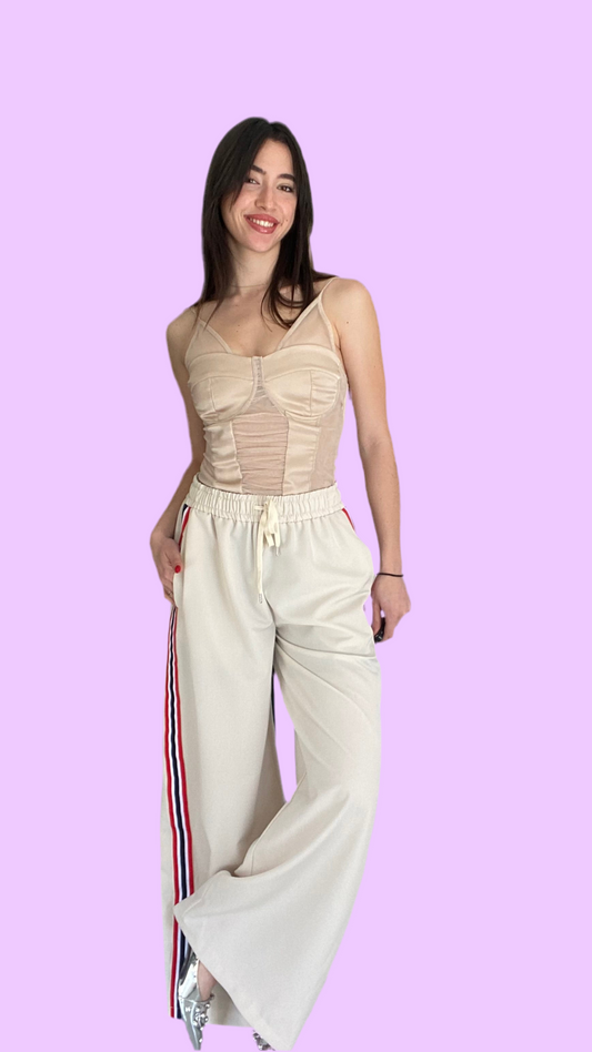 Beige bustier