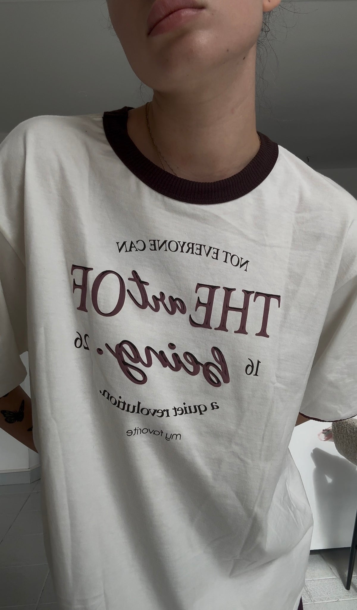 Oversized boxy t-shirt
