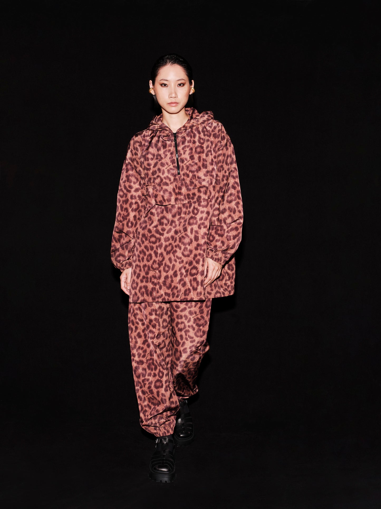 Taftan leopard trouser