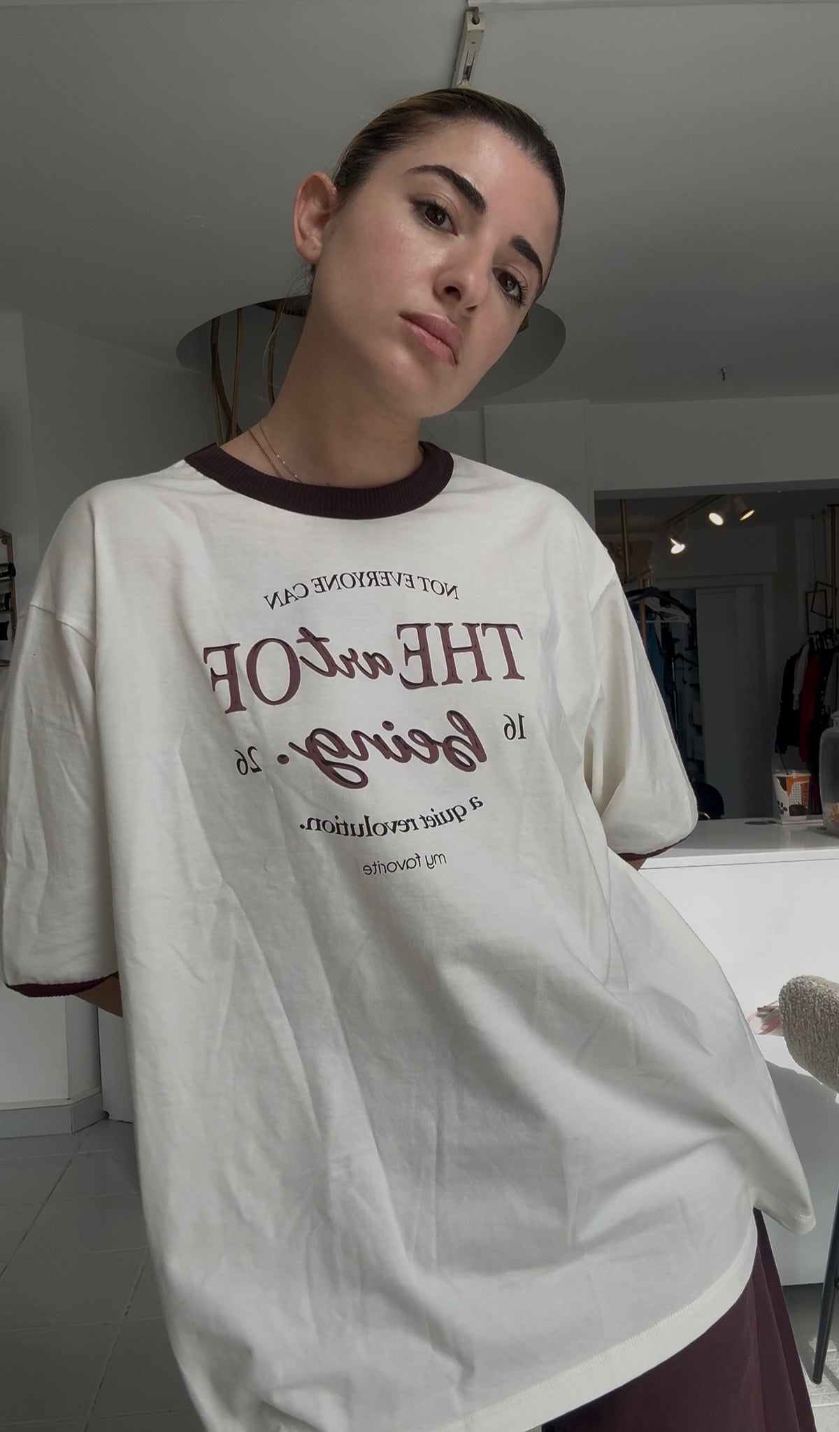 Oversized boxy t-shirt