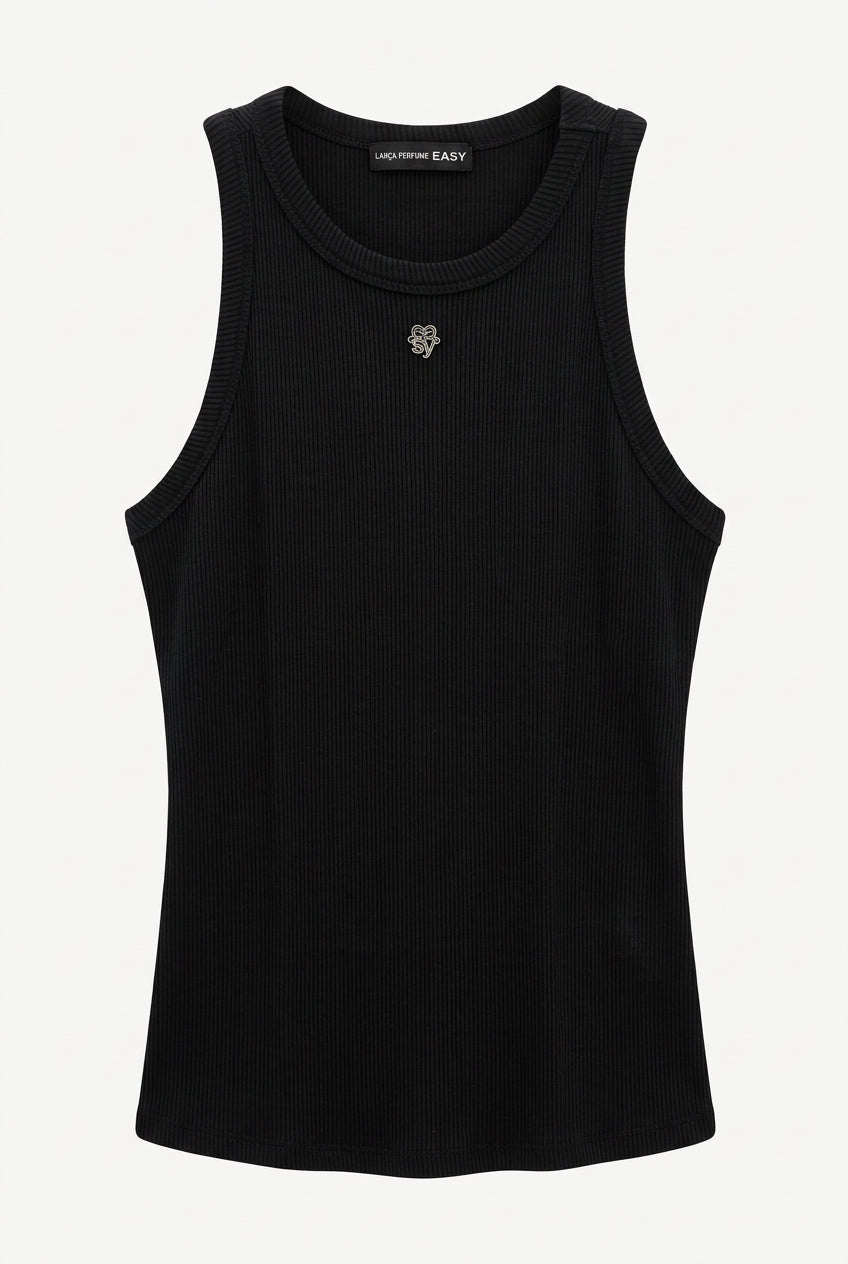 Swimmers tank top with logo on the front