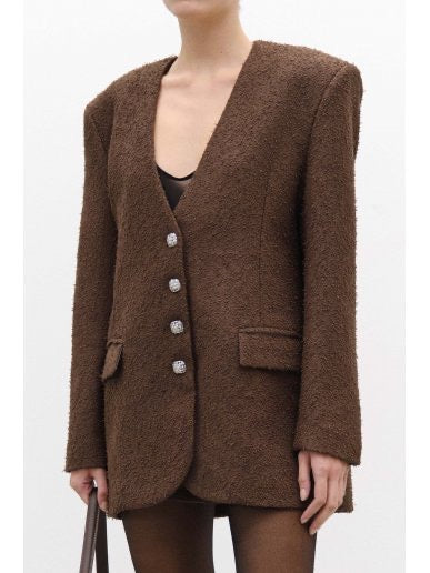 Brown blazer