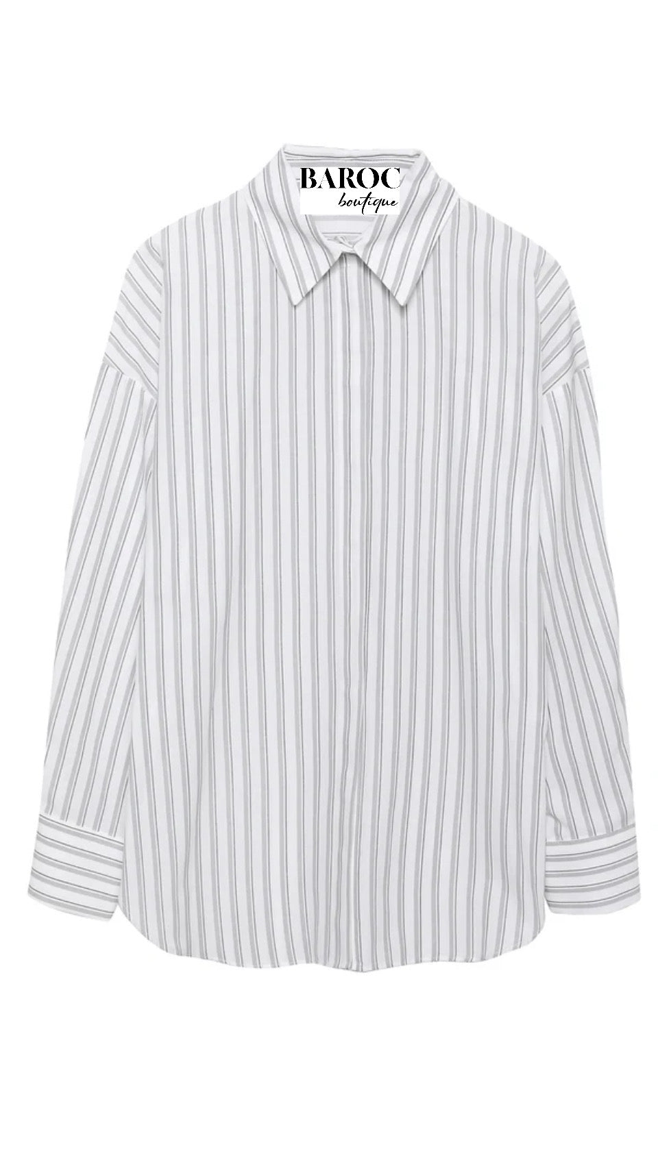 Long striped shirt