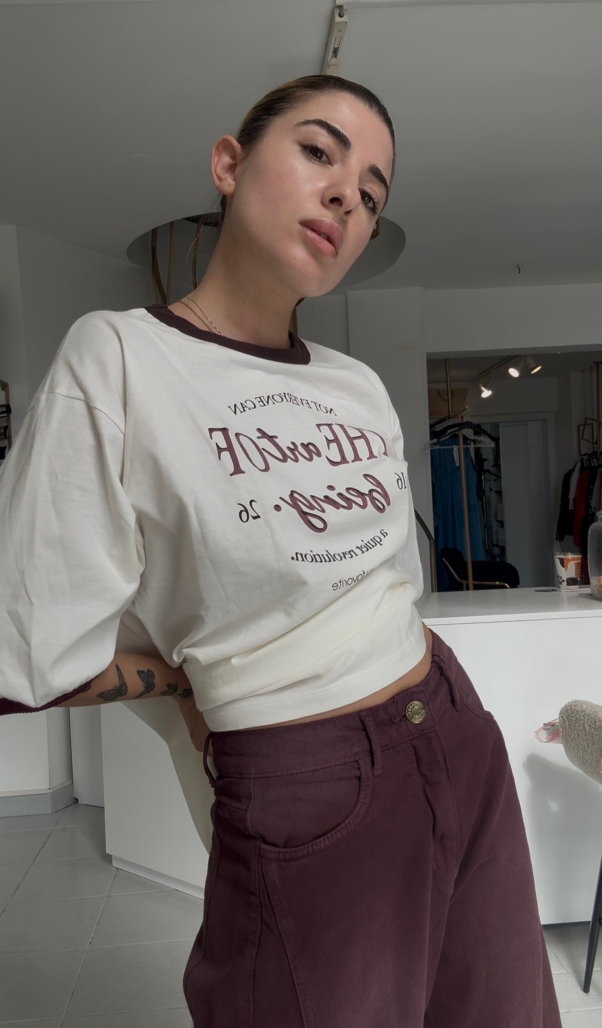 Oversized boxy t-shirt