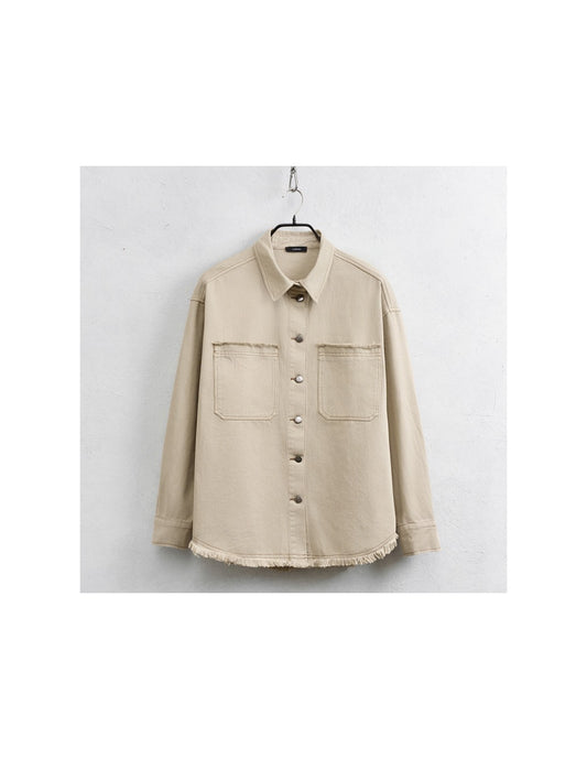 Beige longsleeve shirt
