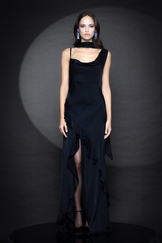 Adaline Satin Dress