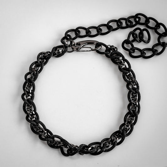 Dual chain necklace