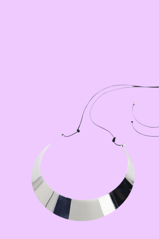 Adjustable necklace with shiny metal Baroc Boutique