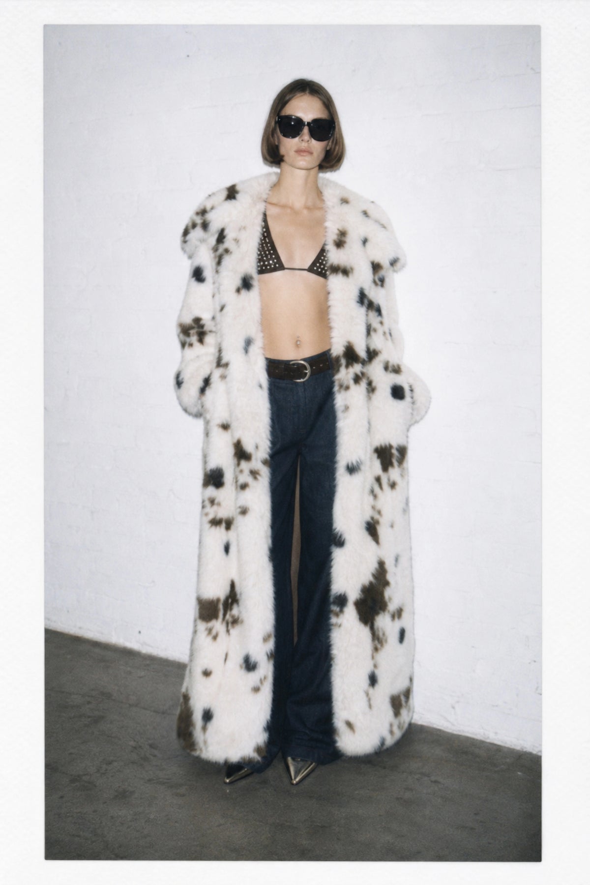 Animal print Faux fur coat Baroc Boutique