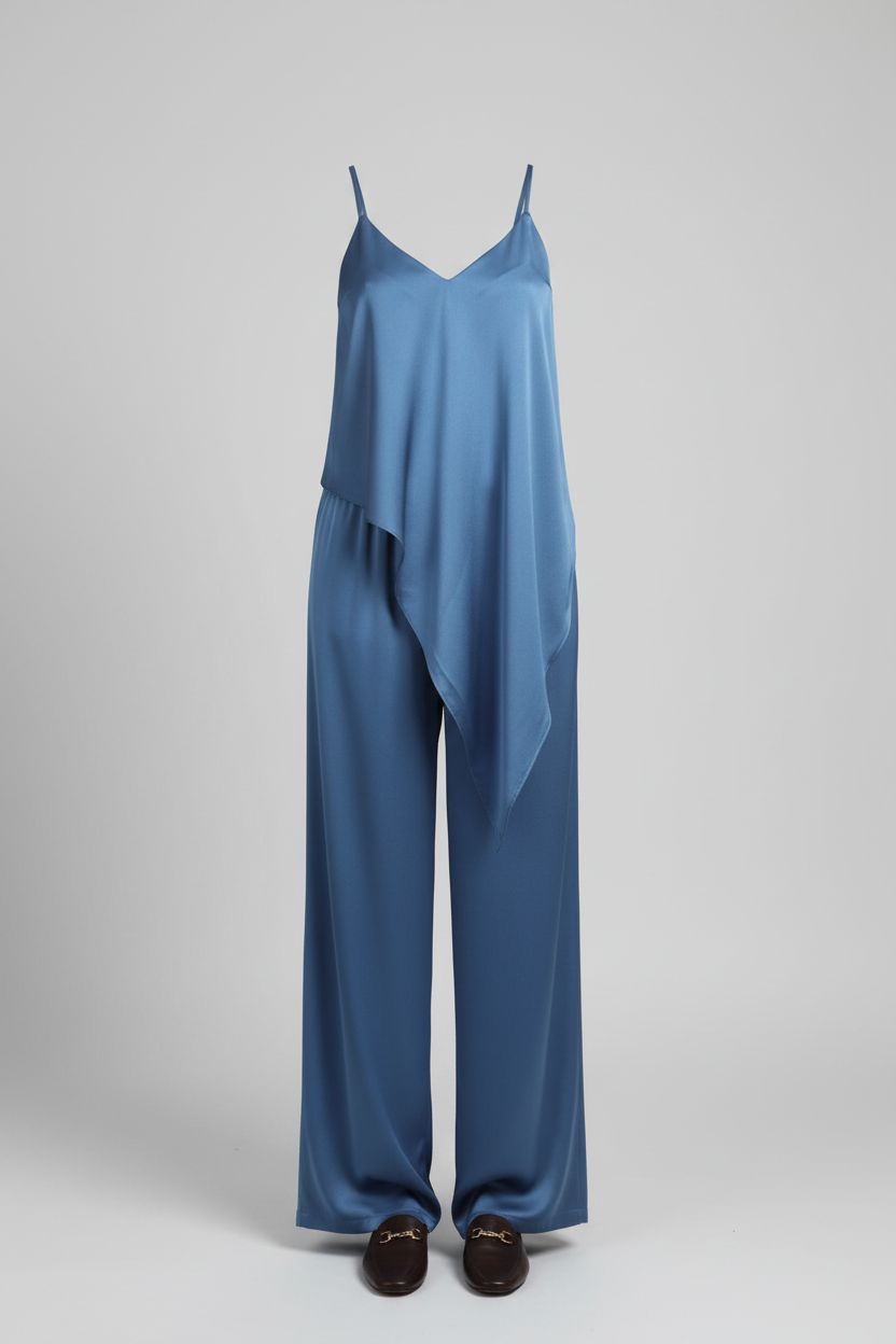 Asymmetric top with spaghetti straps Baroc Boutique