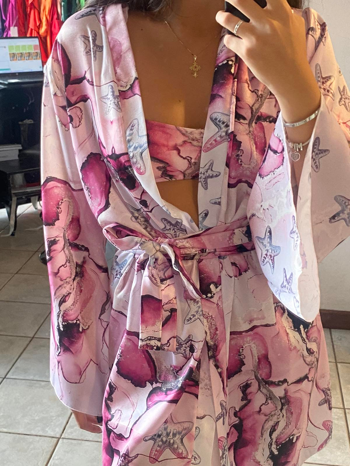 Beachwear Short Kaftan Baroc Boutique