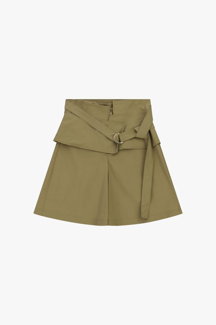 Bermuda shorts high waist with knotted belt Baroc Boutique