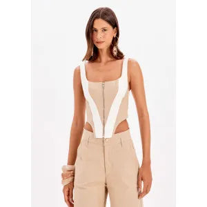 Bicolor bustier Baroc Boutique