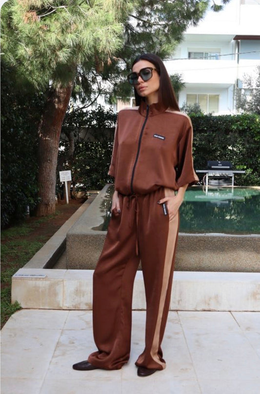 Bicolor Wide leg pants Baroc Boutique