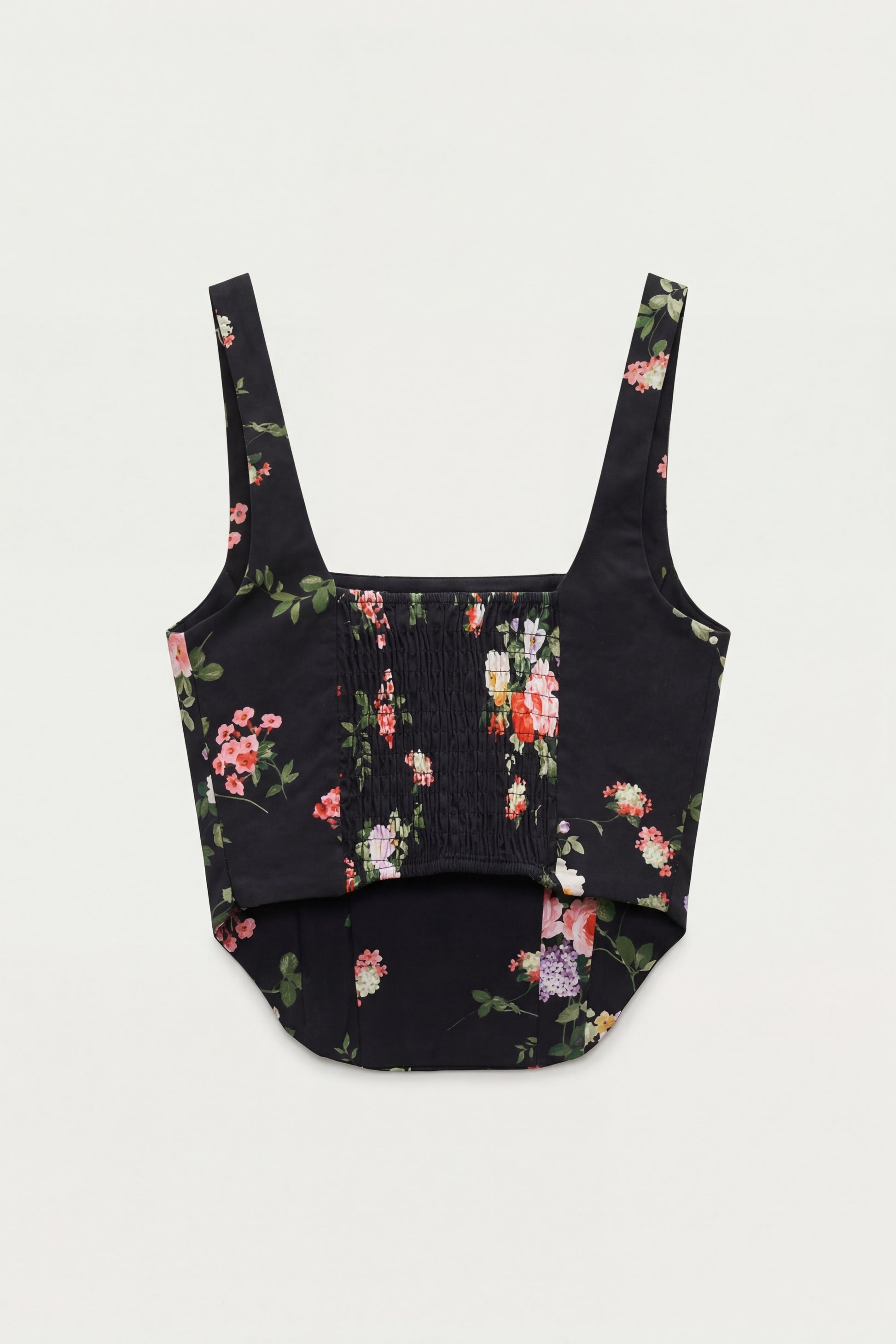 Black floral short Baroc Boutique