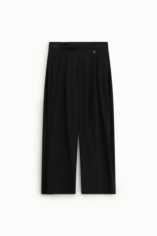 Black high waisted palazzo pants Baroc Boutique