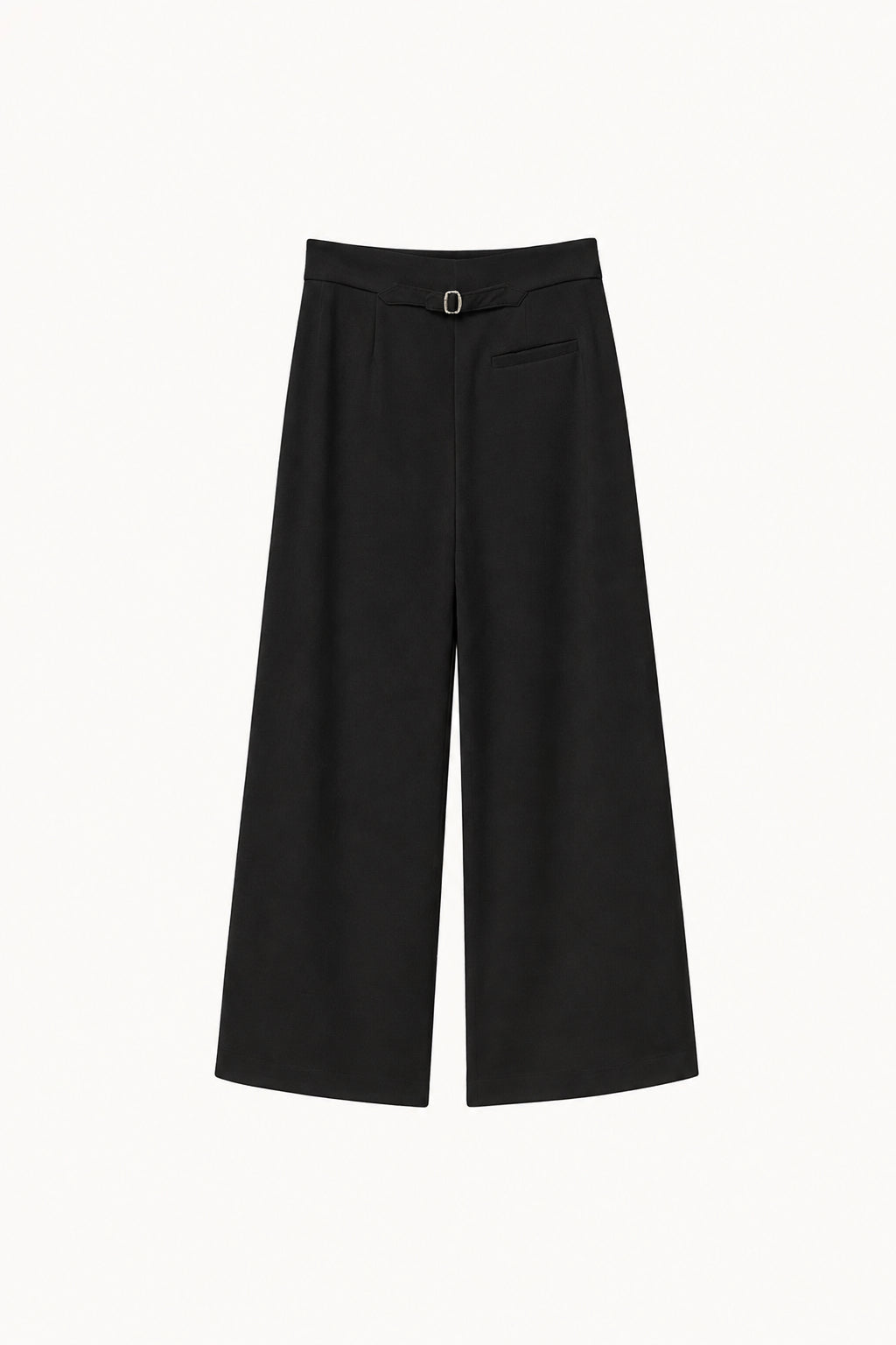 Black high waisted wide leg pants Baroc Boutique