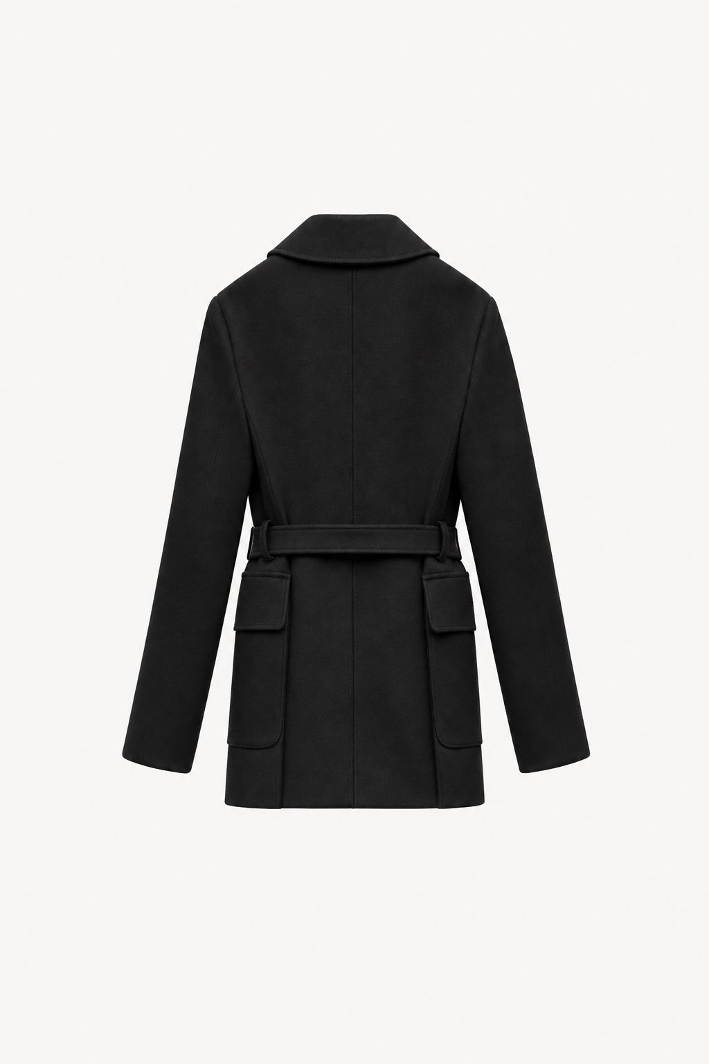 Black jacket with pointed collar Baroc Boutique