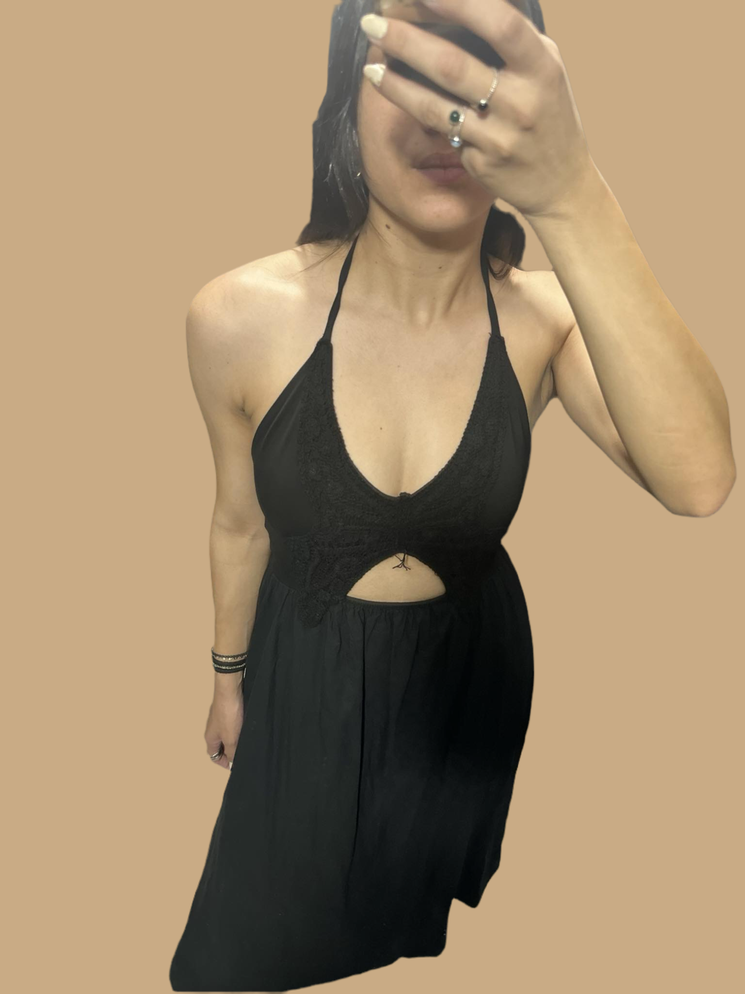 Black long dress Baroc Boutique