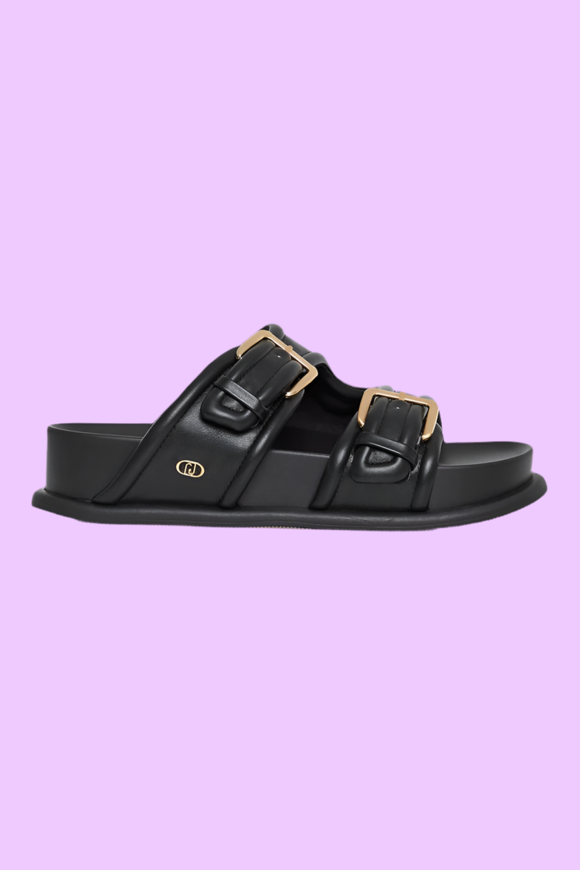 Black Loren sandal Baroc Boutique