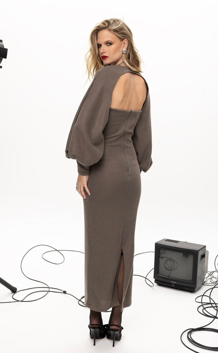 Bold knit 2 piece dress Baroc Boutique