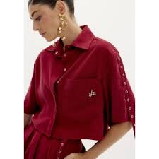 Bordeaux short shirt Baroc Boutique