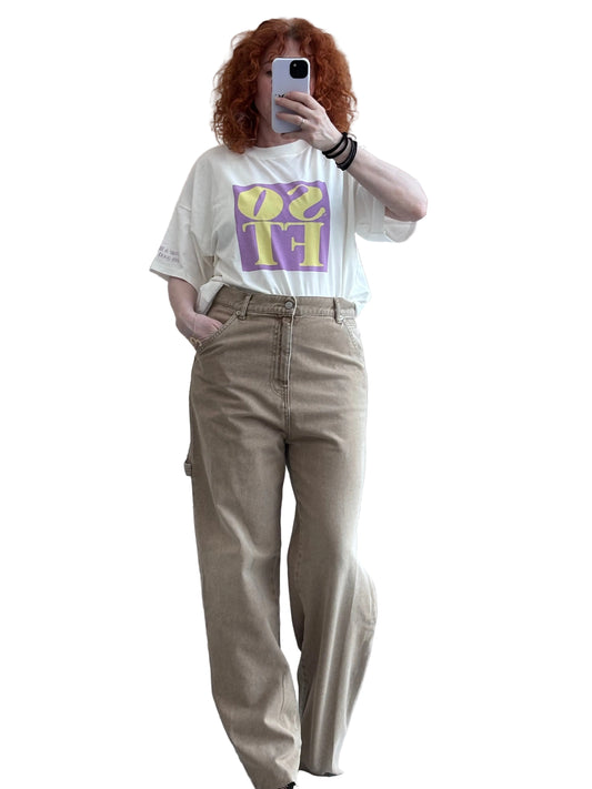 Camel cargo pants Baroc Boutique