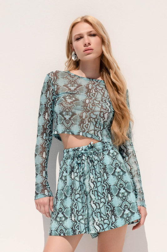 Celestia mesh top Baroc Boutique
