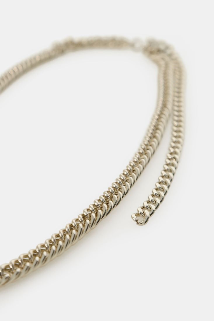 Chain belt with adjustable flat links Baroc Boutique