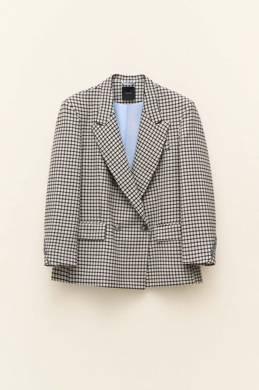 Checked oversized blazer Baroc Boutique