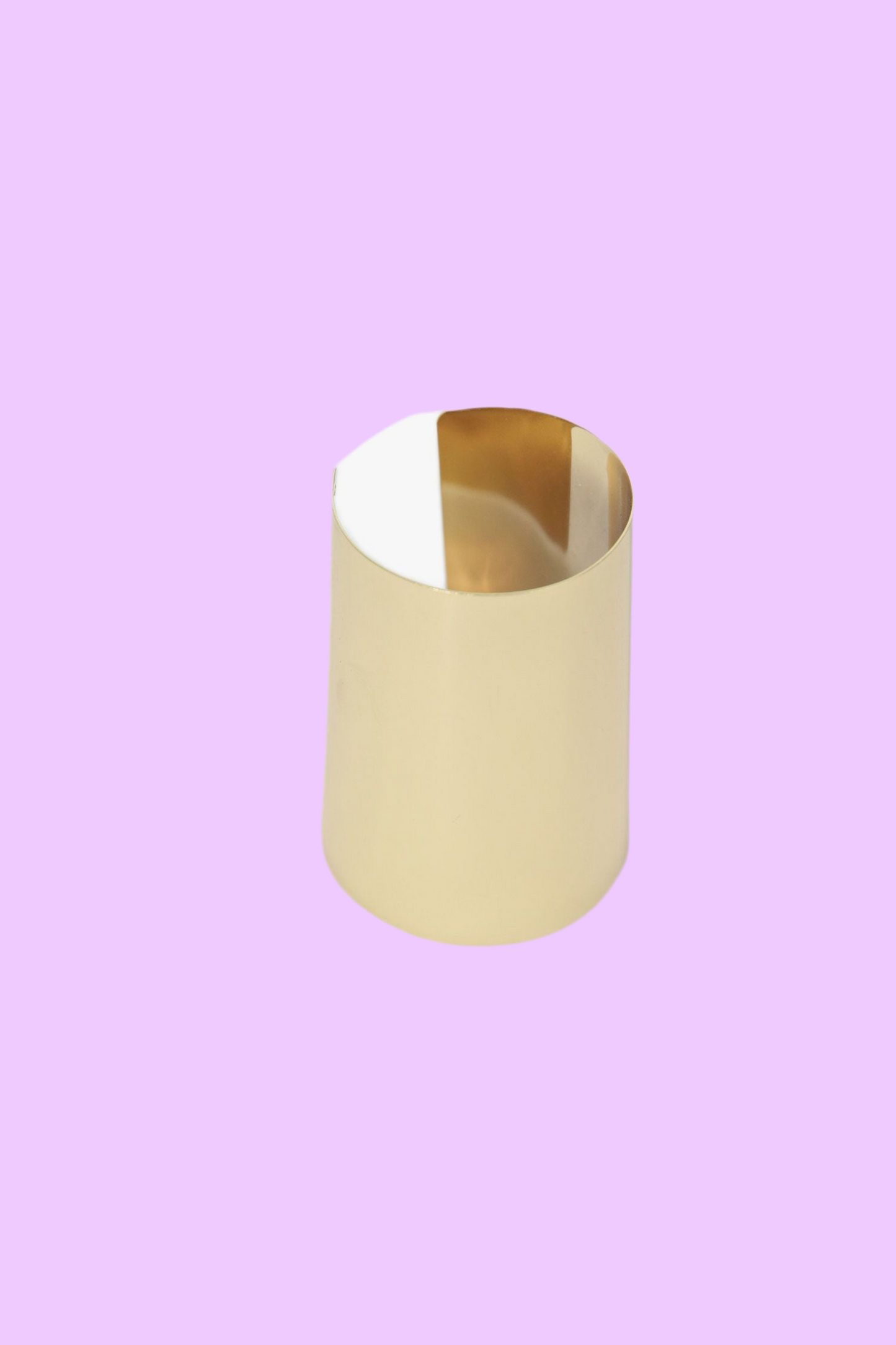 Chosed metal bangle cuff Baroc Boutique