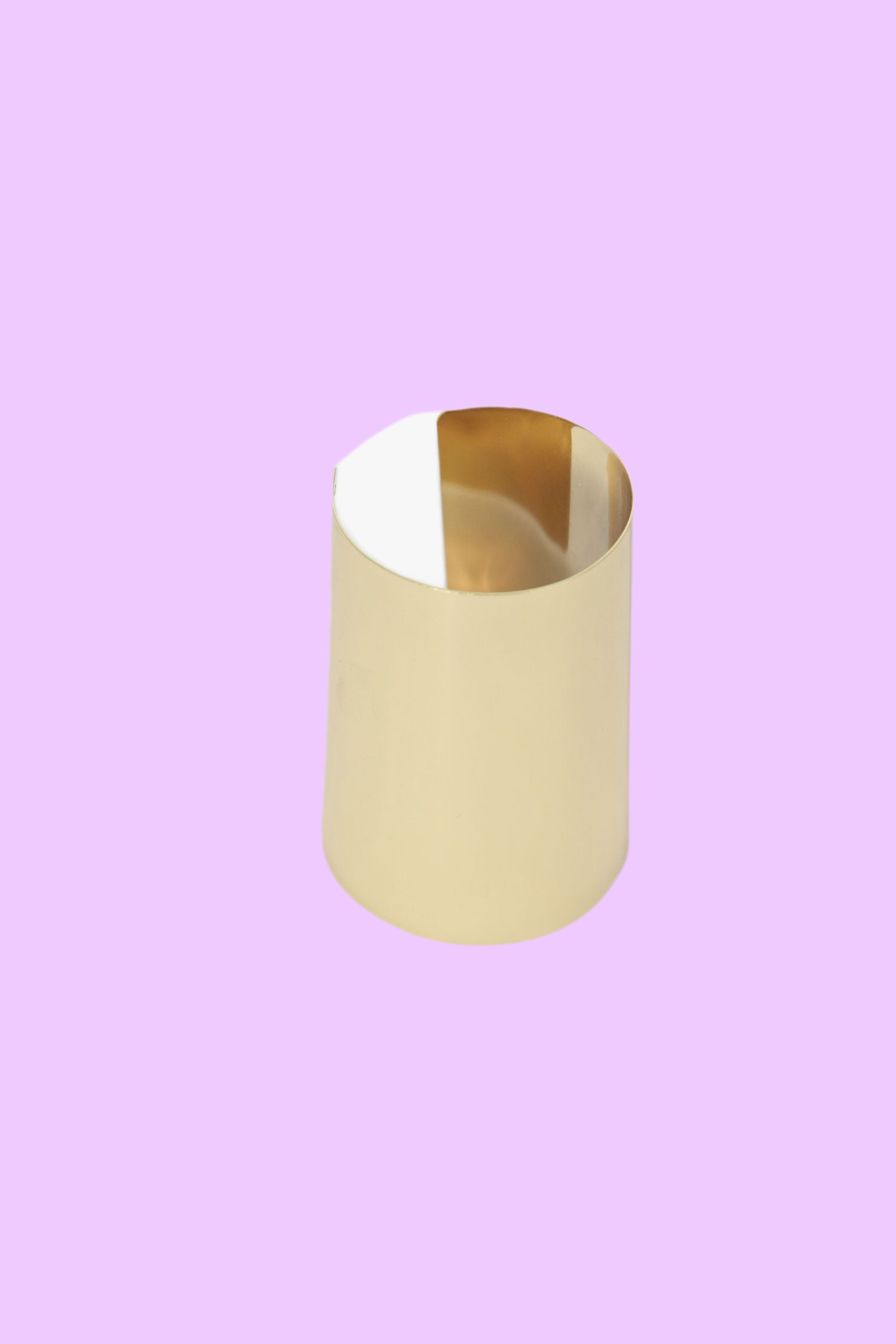 Chosed metal bangle cuff Baroc Boutique