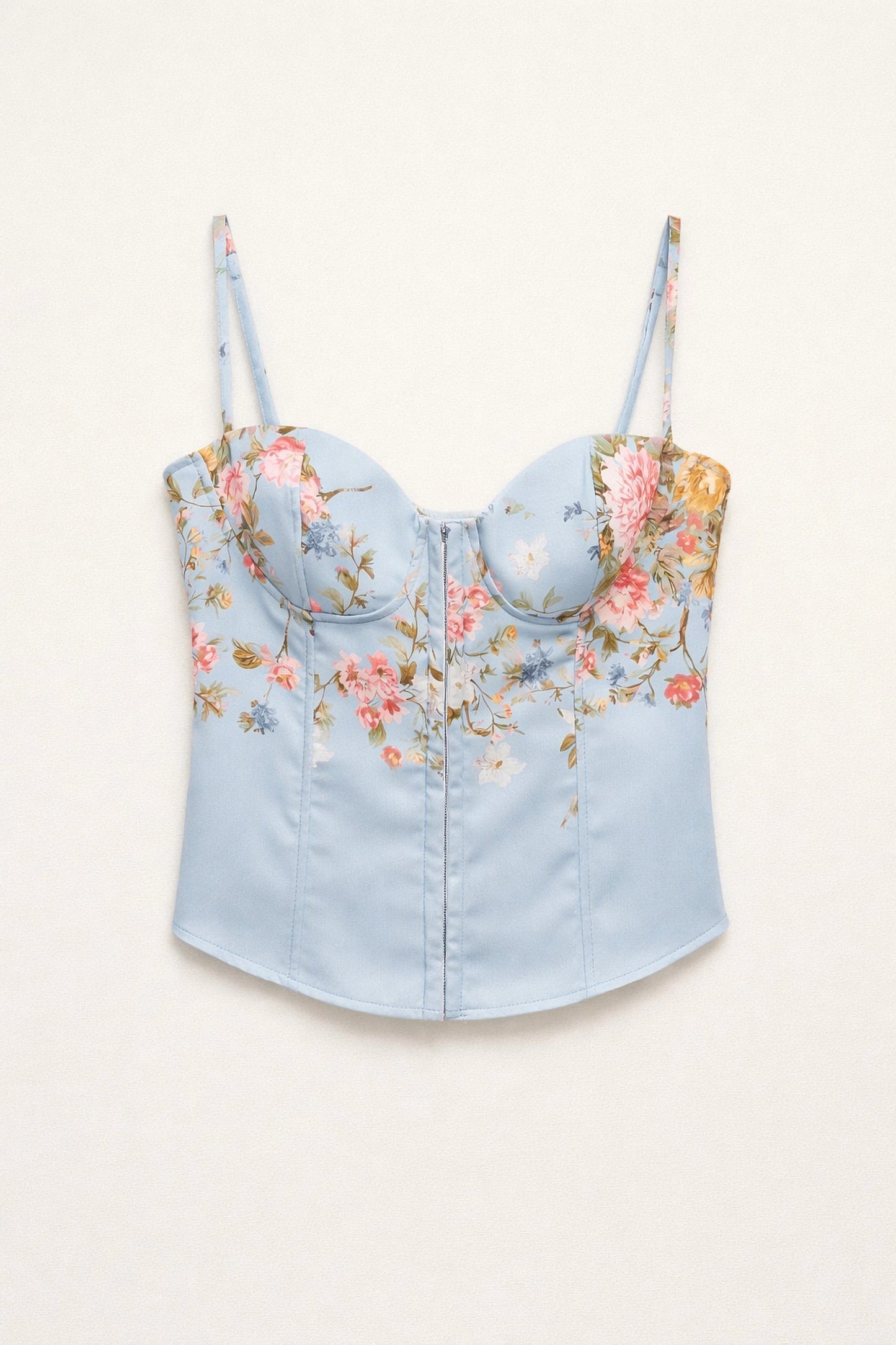 Ciel corset top with flowers Baroc Boutique