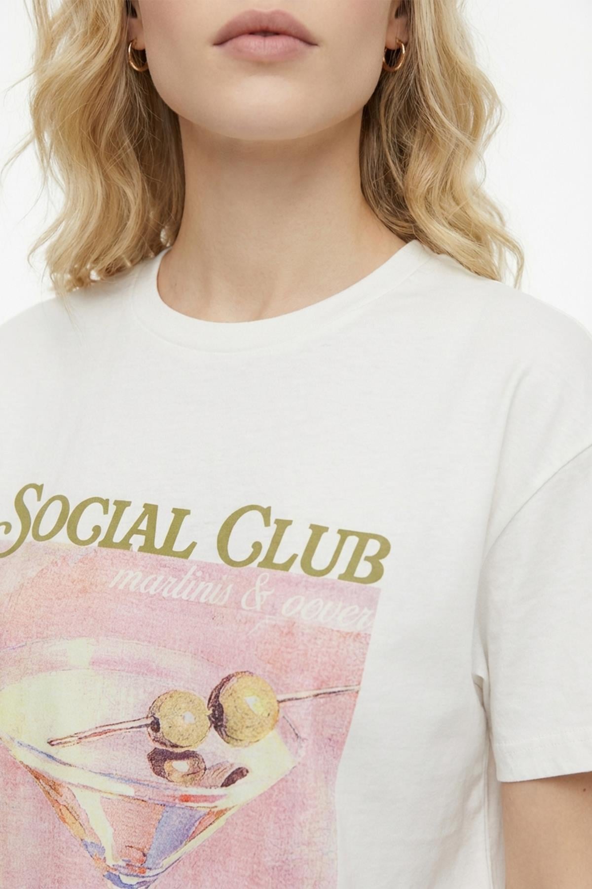 Cram T-shirt with cocktail Baroc Boutique