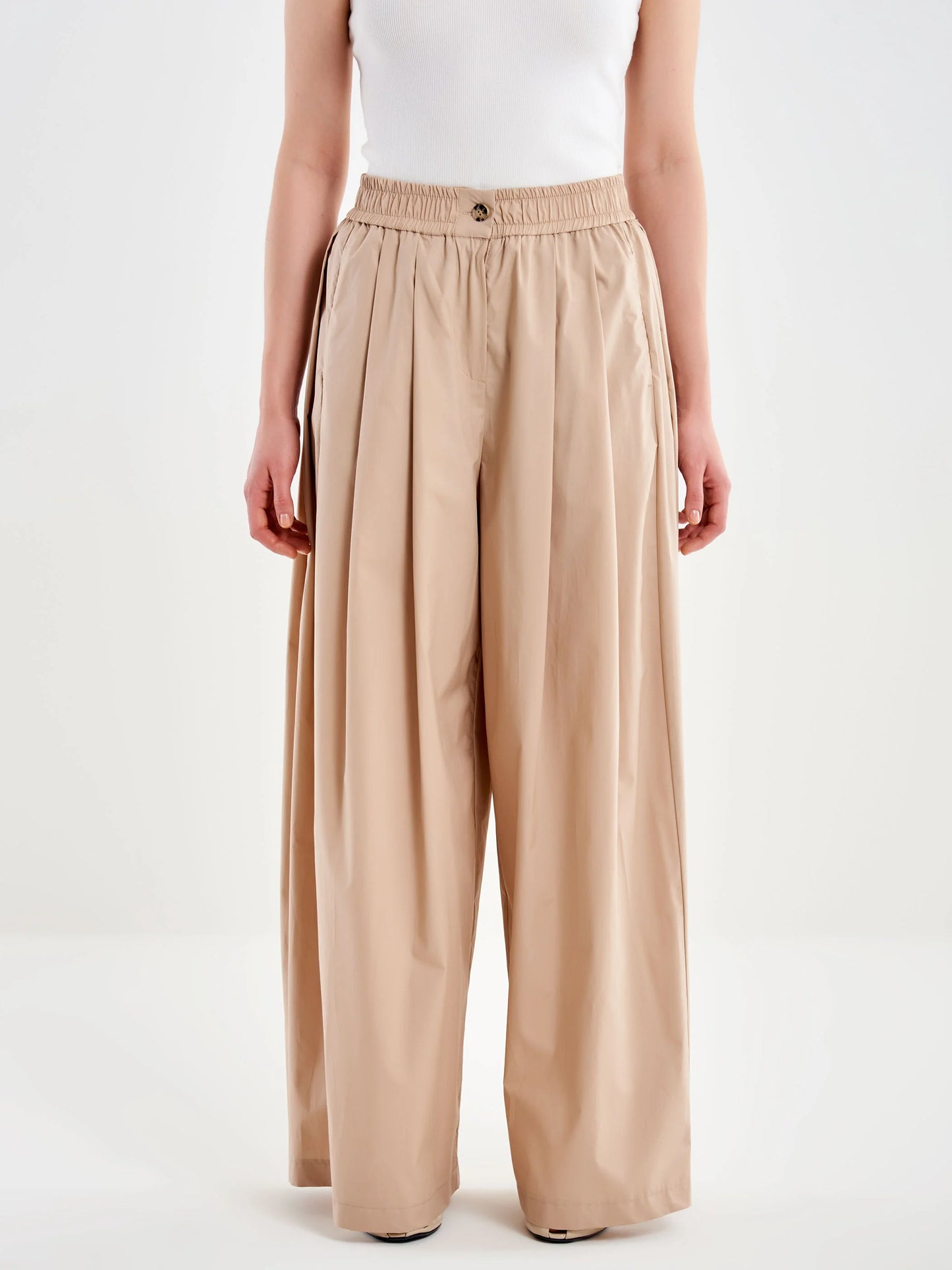 Parachute hakama pants Baroc Boutique CREAM / Small