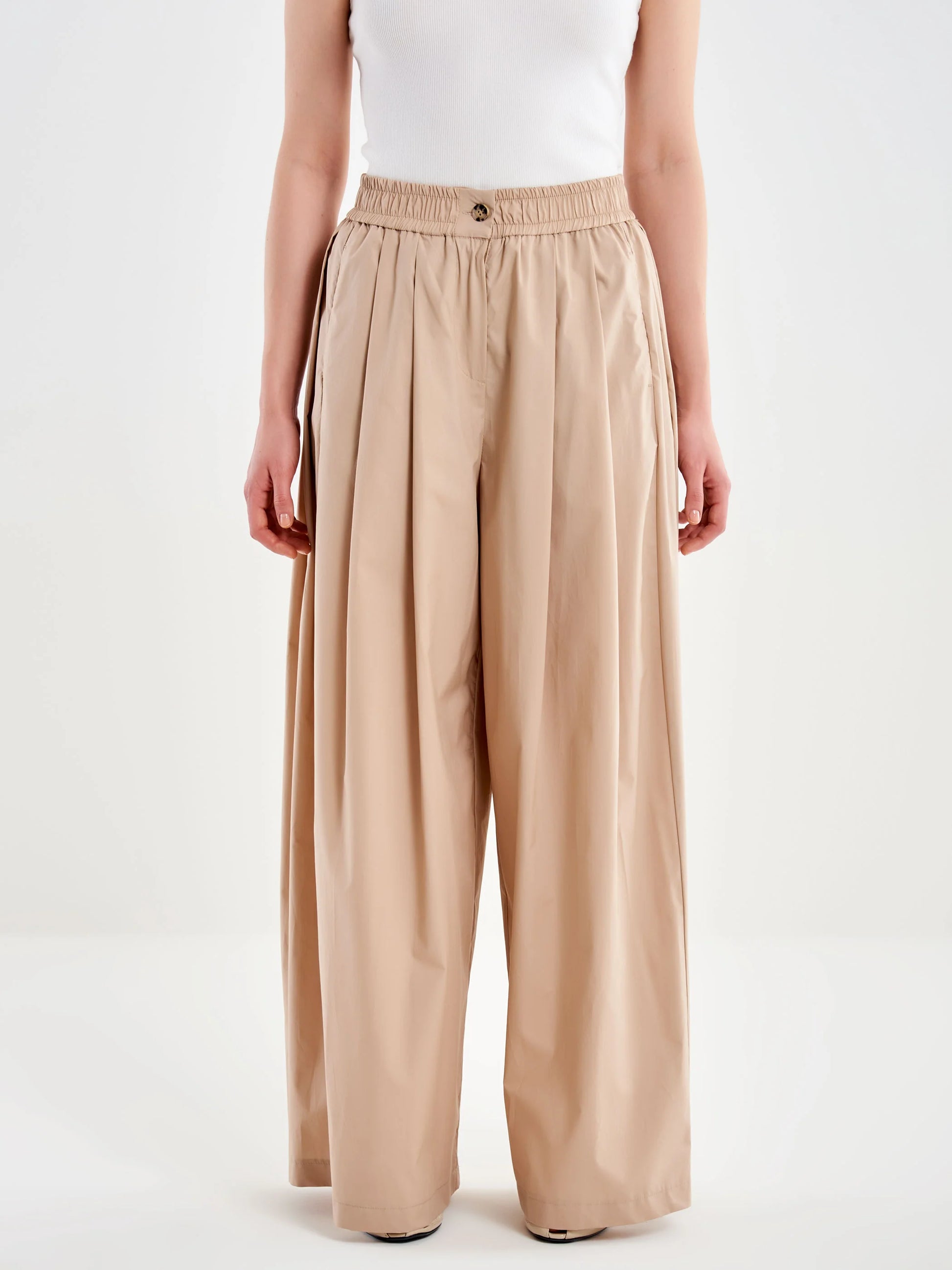 Parachute hakama pants Baroc Boutique CREAM / Small
