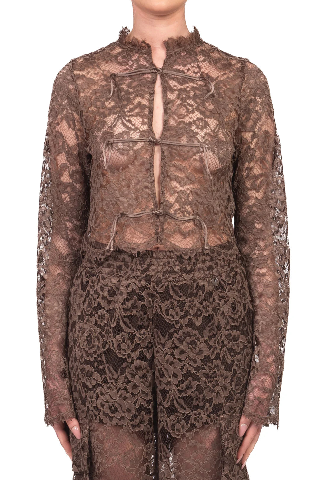 Crop lace jacket Baroc Boutique