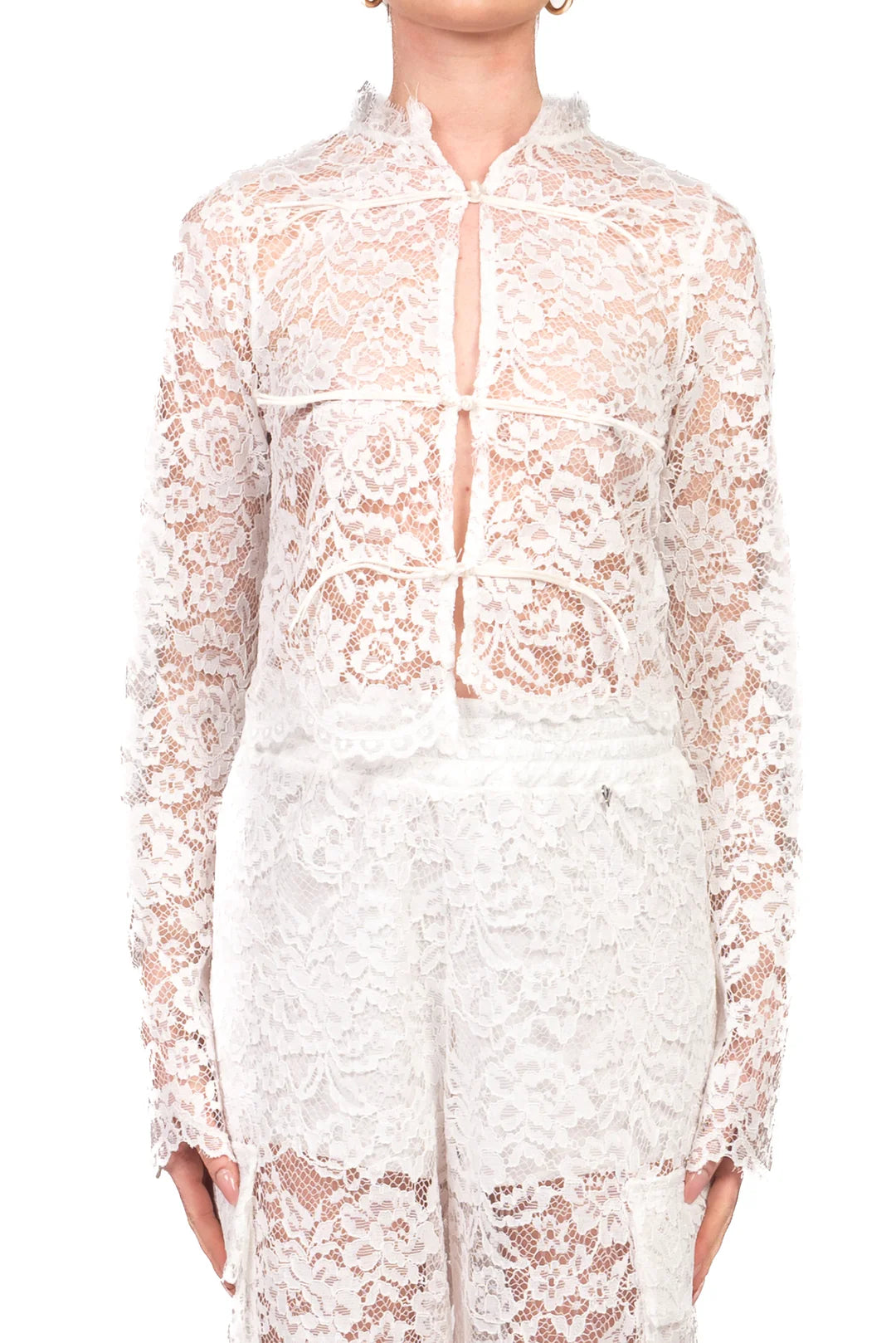Crop lace jacket Baroc Boutique