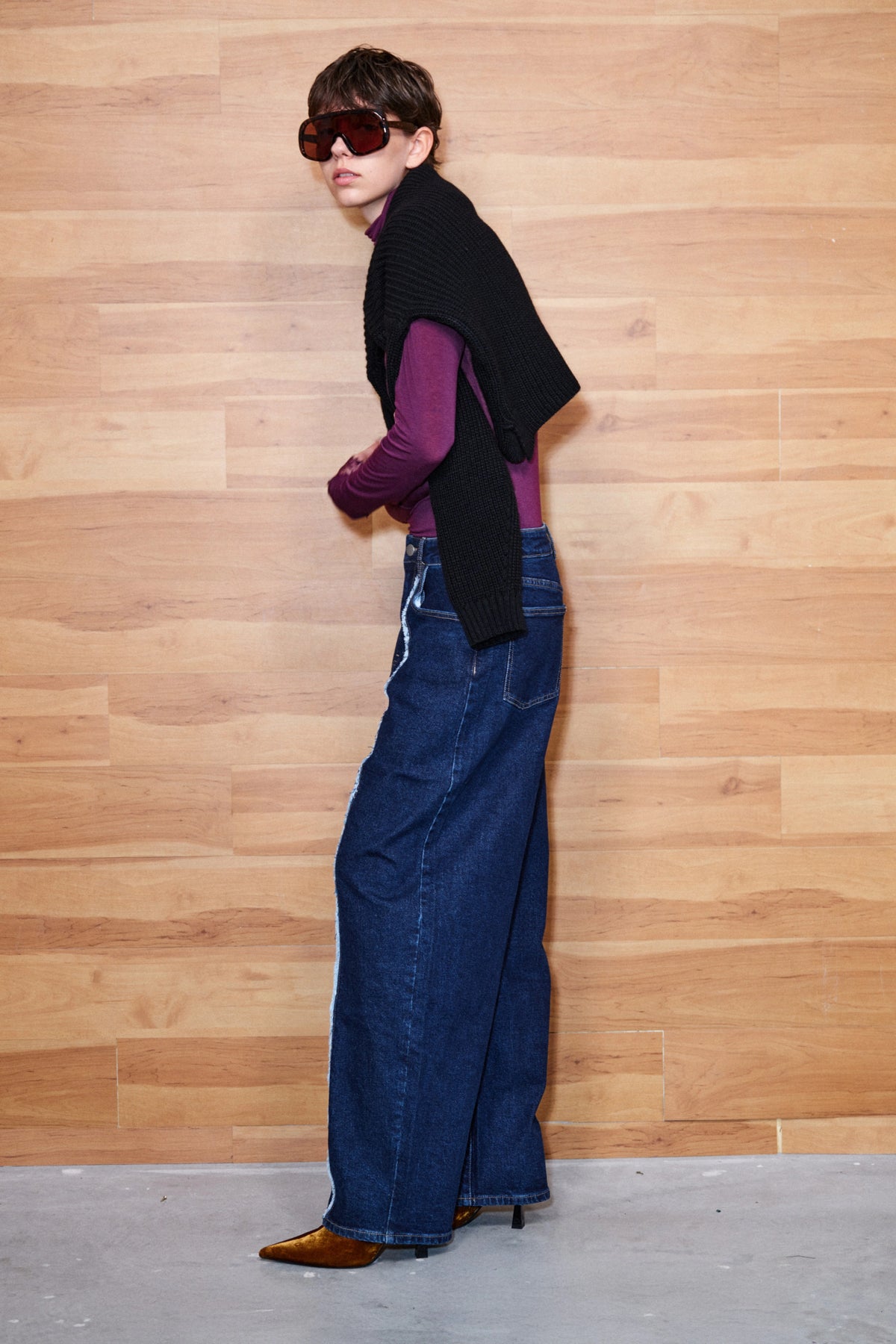 Denim barrel pants Baroc Boutique