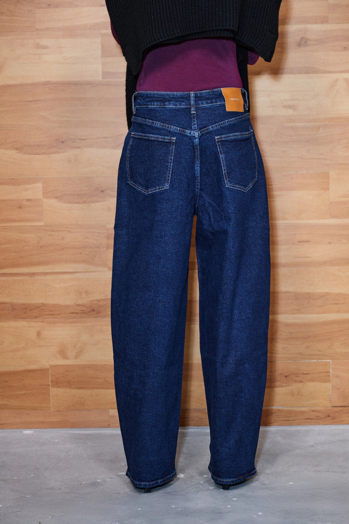 Denim barrel pants Baroc Boutique