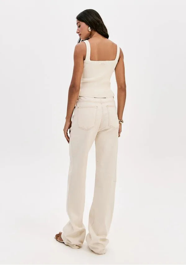 Easy Super High-Rise Comfort Denim Shorts Baroc Boutique