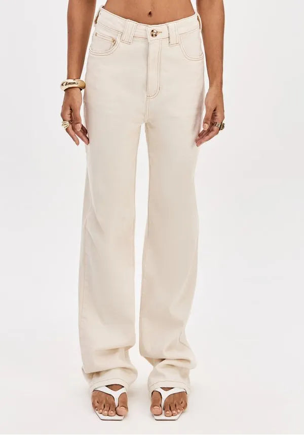 Easy Super High-Rise Comfort Denim Shorts Baroc Boutique