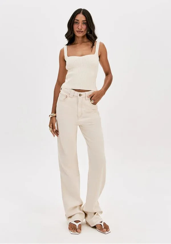 Easy Super High-Rise Comfort Denim Shorts Baroc Boutique