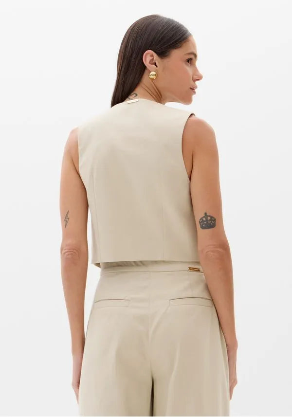 Easy tailored vest Baroc Boutique