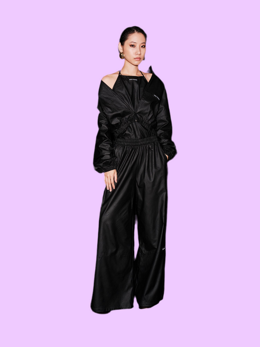 Eco leather top Baroc Boutique